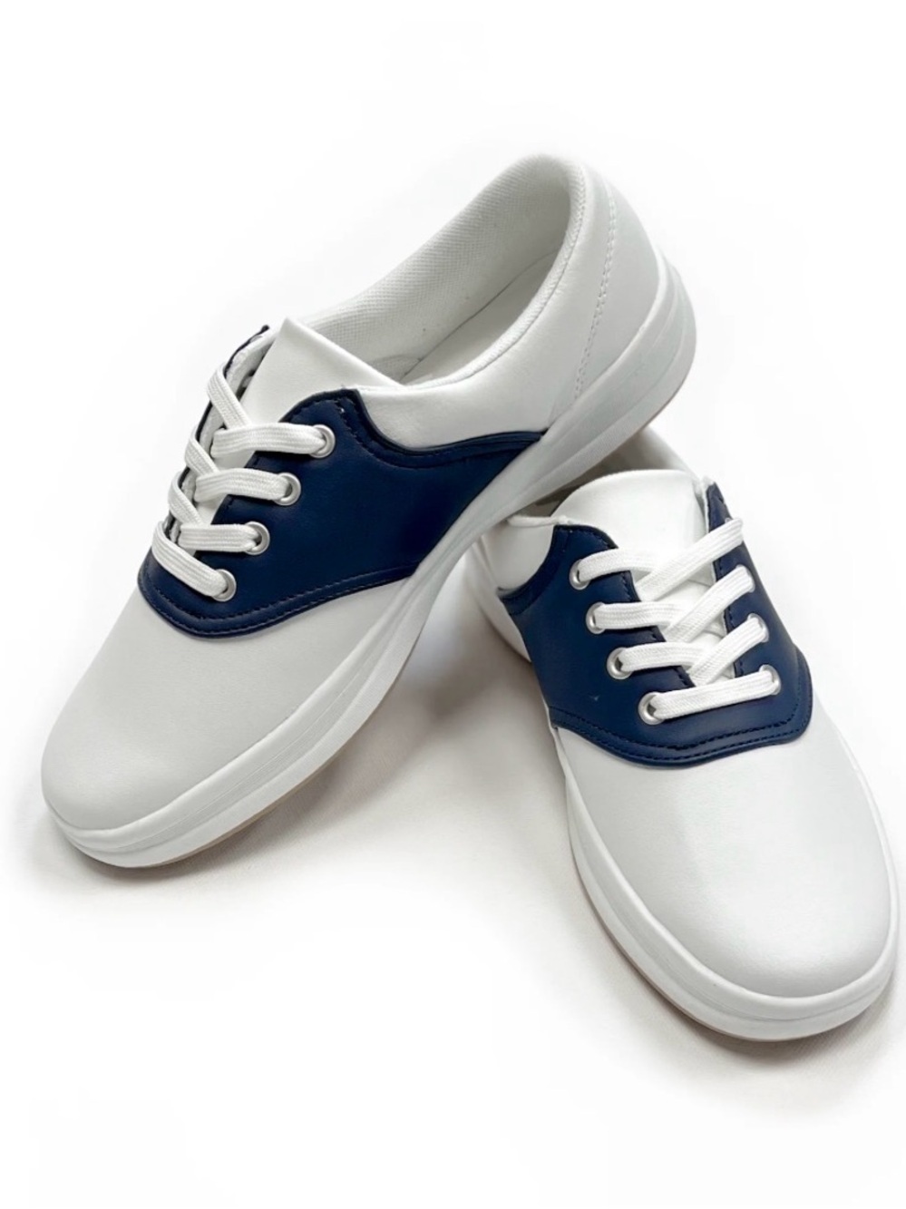 Keds White Sneakers with Navy Accents stock (44)
